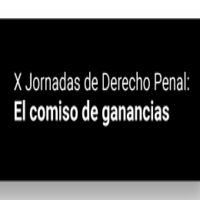 X Jornadas de Derecho Penal: El comiso de ganancias
