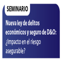 Seminario: Nueva ley de delitos económicos y seguro de D&O. ¿Impacto en el riesgo asegurable?