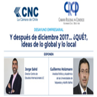 Desayuno empresarial: Y después de diciembre 2017... ¿Qué?, ideas de lo global y lo local