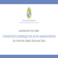 Lanzamiento del libro "L'inexistence juridique des actes administratifs"