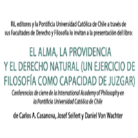 Lanzamiento del libro El alma, la providencia y el Derecho Natural (Un ejercicio de filosofía como capacidad de juzgar)