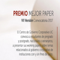 Plazo de postulación: VII versión Premio Mejor Paper en Gobierno Corporativo