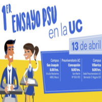 1er Ensayo PSU en la UC