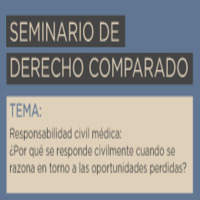 Seminario de Derecho Comparado: Responsabilidad civil médica ¿Por qué se responde civilmente cuando se razona en torno a las oportunidades perdidas?