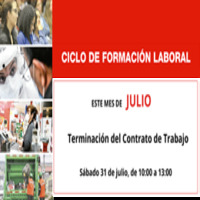 Ciclo de Charlas de Formación Laboral: Terminación del Contrato de Trabajo
