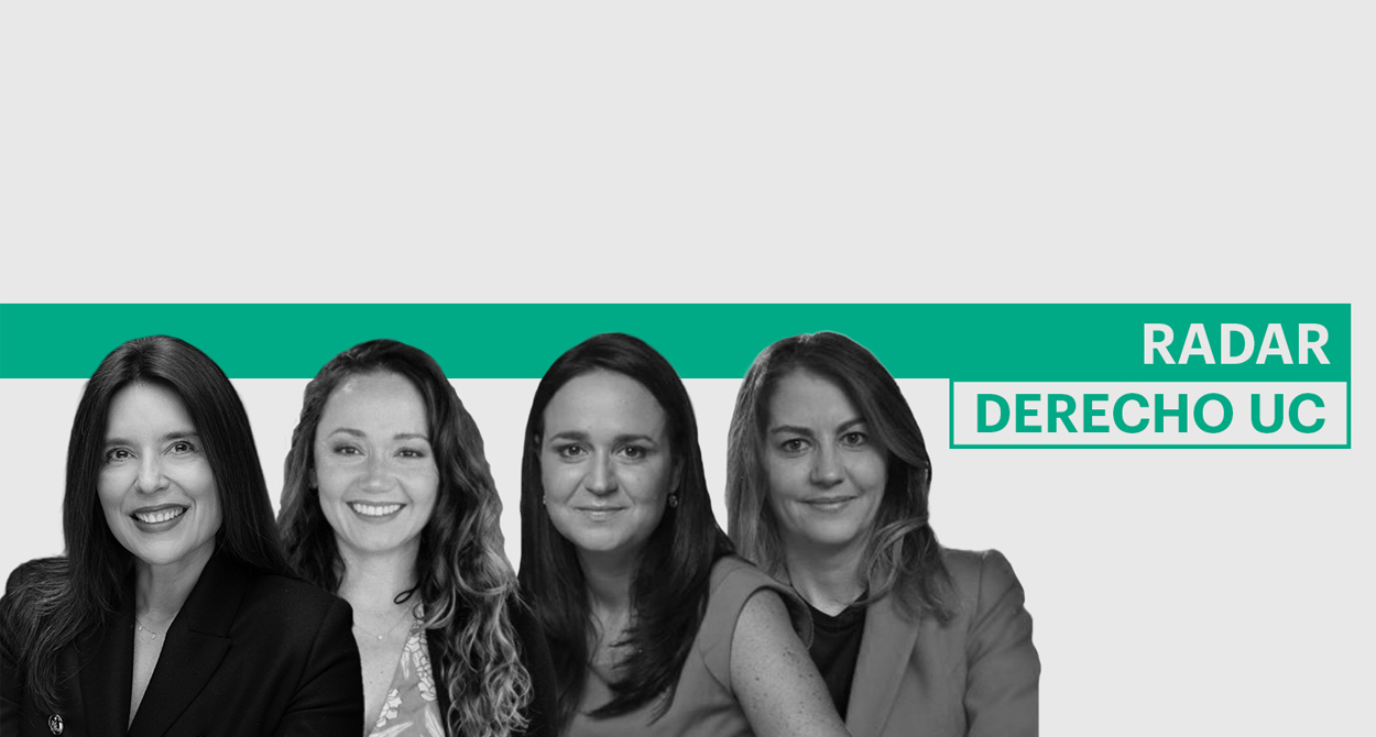 Mujeres influyentes en el campo del derecho, parte de Radar Derecho UC.